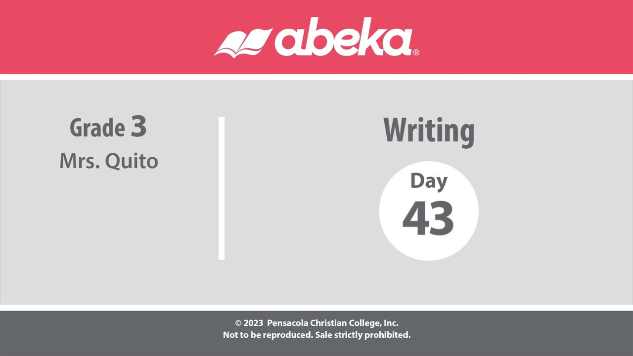 Day43 G3 Writing